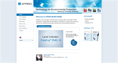 Desktop Screenshot of afriso.in