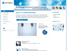 Tablet Screenshot of afriso.in